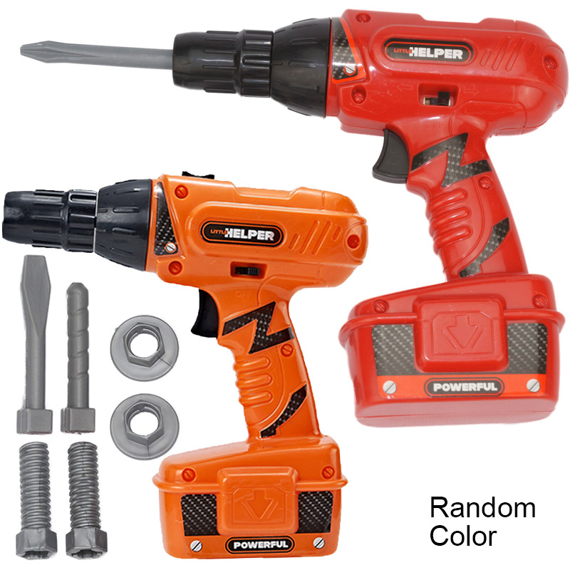 Gardening Tools Kids Set - Araçları Oyuncaklar Elektrikli Matkap BO Simülasyon