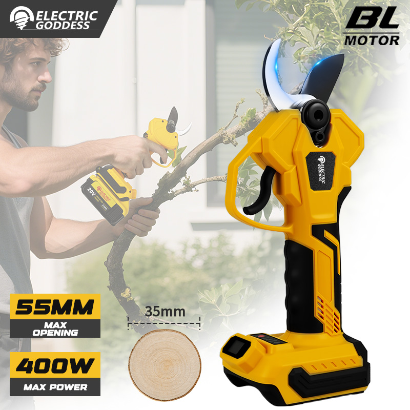 Pruning Shears - Fırçasız 55mm Elektrikli Budama Makası Dewalt