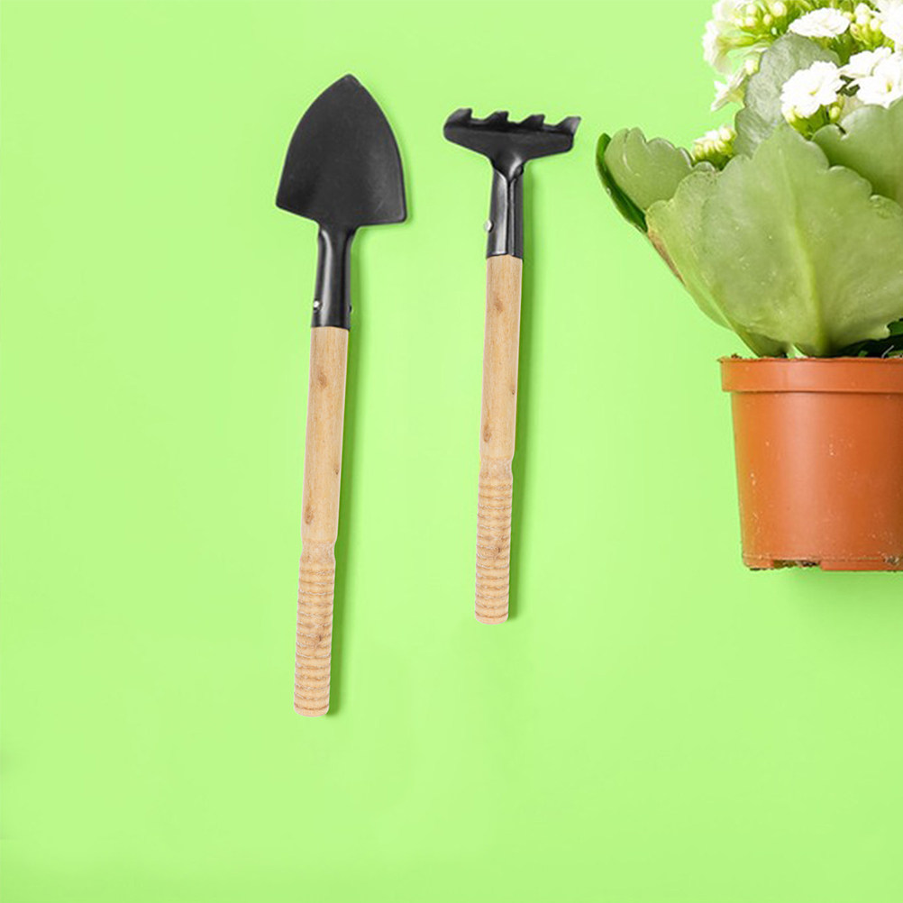 Gardening Tools Hoe - 5 Adet Sağlam Ahşap Saplı Bahçe