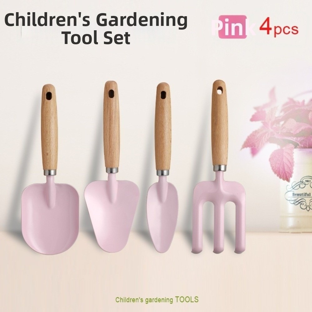 Gardening Tools Kids Set - Renkli Çocuk Bahçe Alet Seti Eğitici