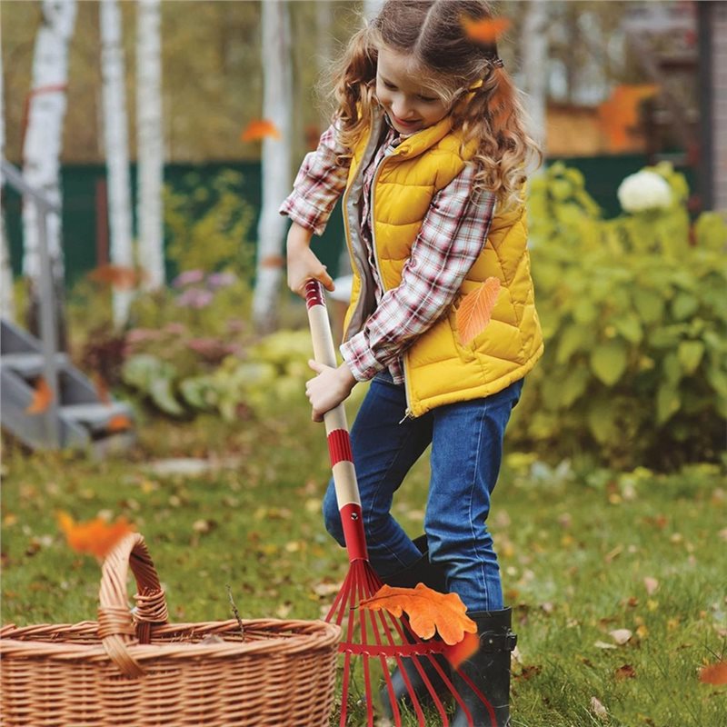 Gardening Tools Kids Set - ABXE-Çocuklar İçin Bahçe Alet Seti Ahşap