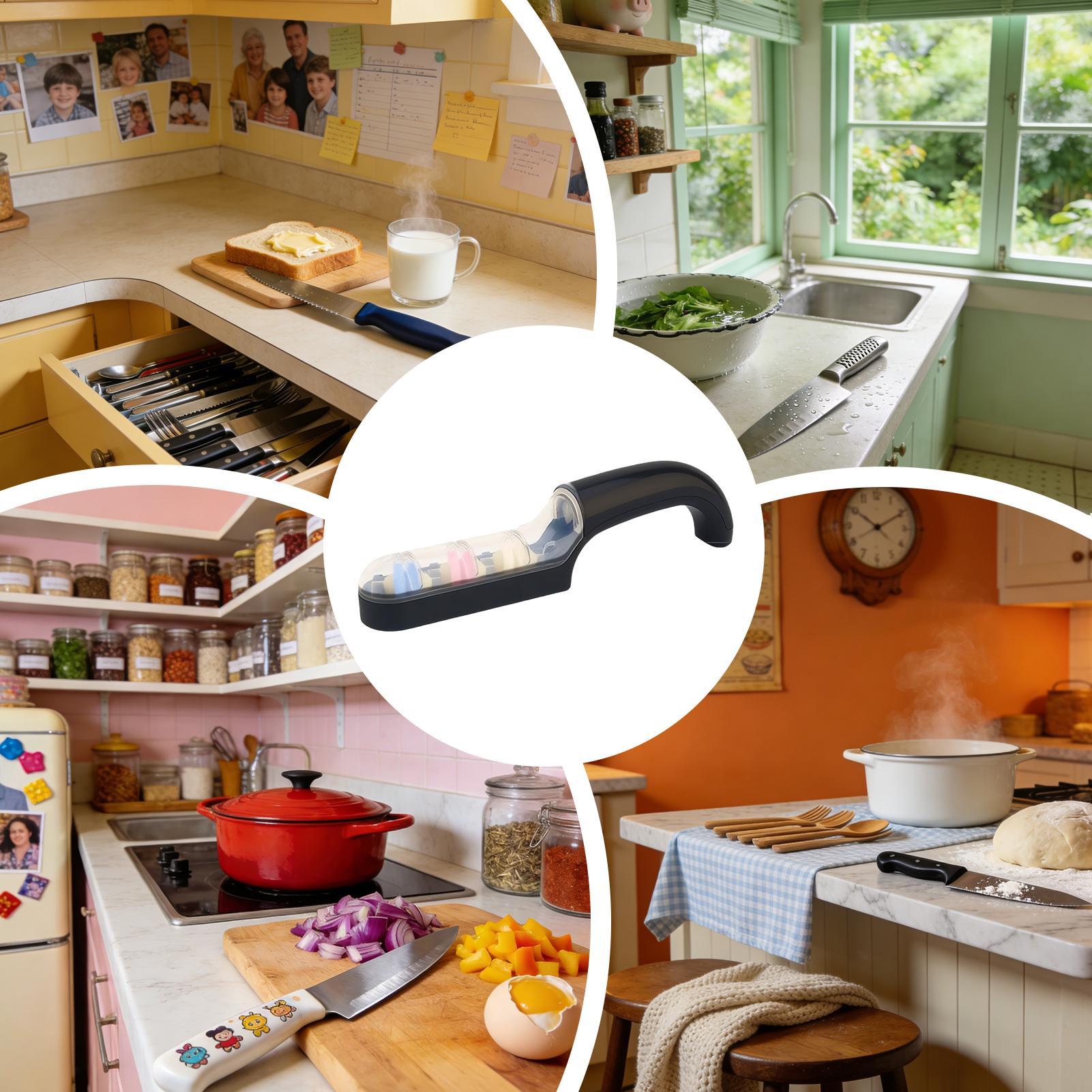 Mutfak Bıçağı Bileyici 3 Aşama - Gardening Tools For Seniors incelemesi ve fiyatı