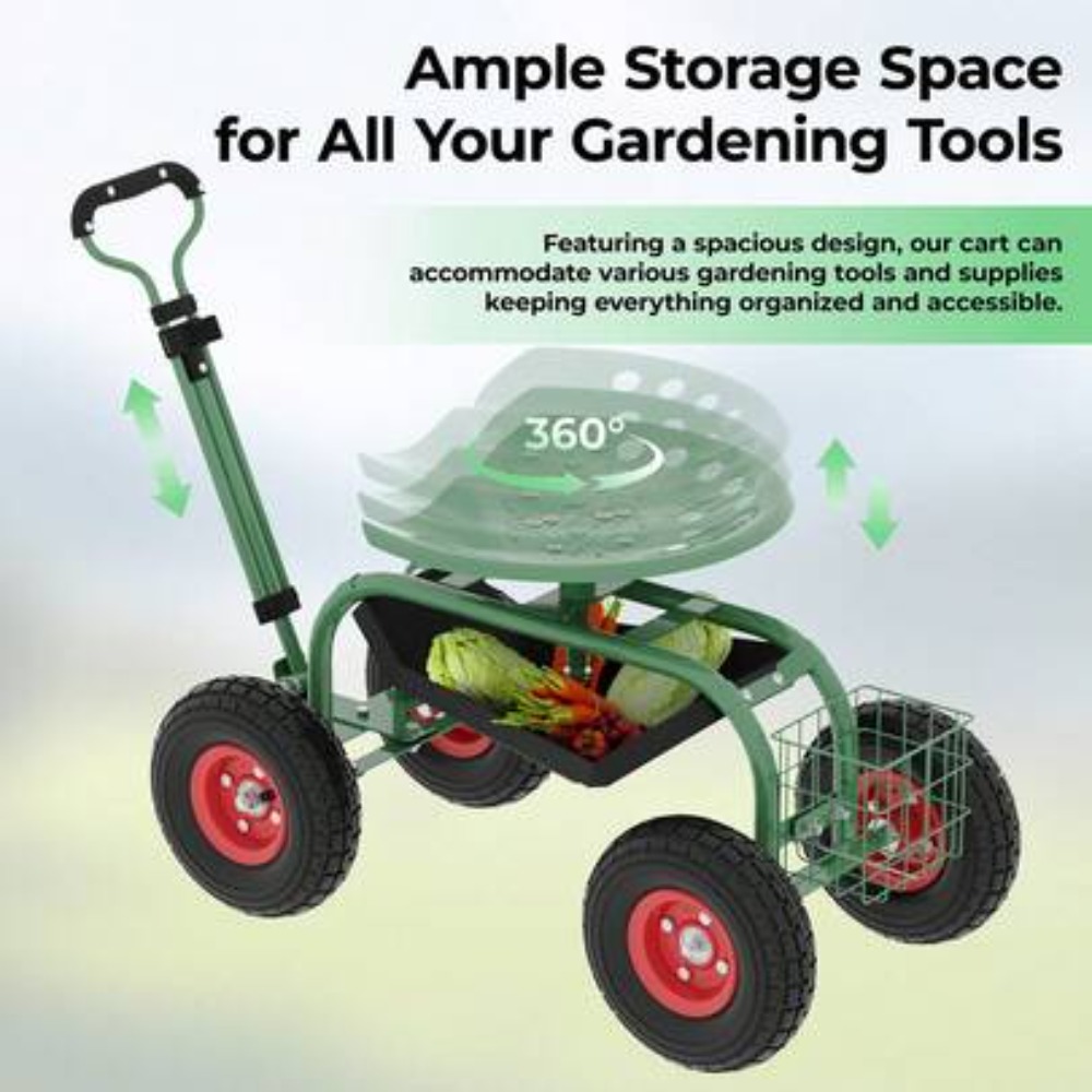 Ağır Hizmet Tipi Tekerlekli Ba - Gardening Tools For Seniors incelemesi ve fiyatı