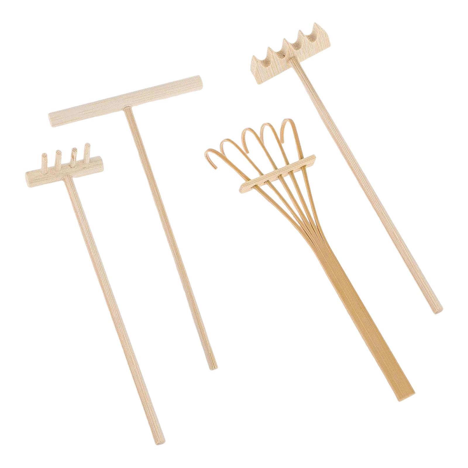 4 adet Tırmık Bahçe Kum Mini A - Gardening Tools Set Gift incelemesi ve fiyatı