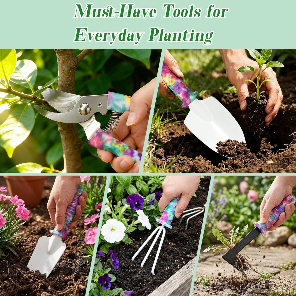 10 Parçalı Çiçek Desenli Kılıf - Gardening Tools Women incelemesi ve fiyatı