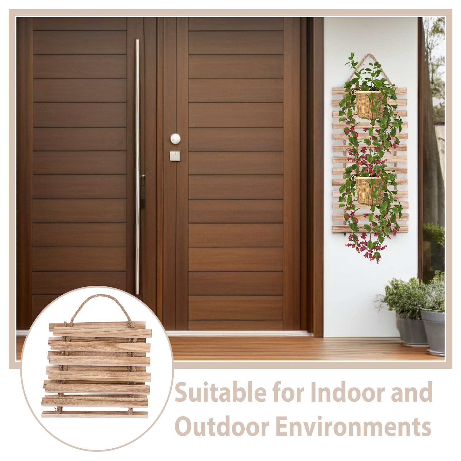 Duvar Askılı Masif Ahşap Saksı - Vertical Wall Planter incelemesi ve fiyatı