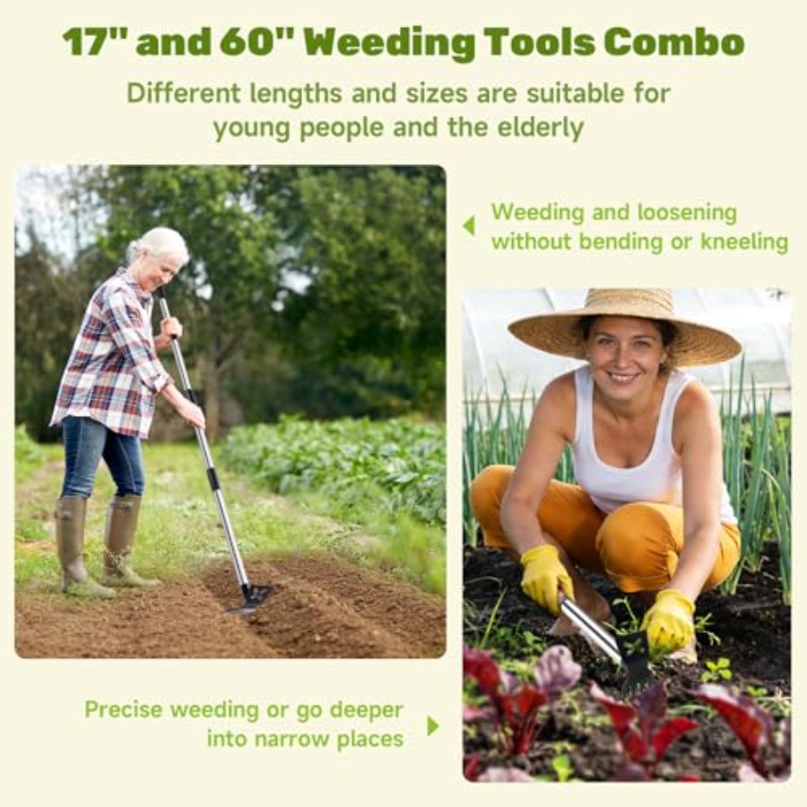 60 inç Uzun Saplı Yabani Ot Çe - Gardening Tools Hoe incelemesi ve fiyatı