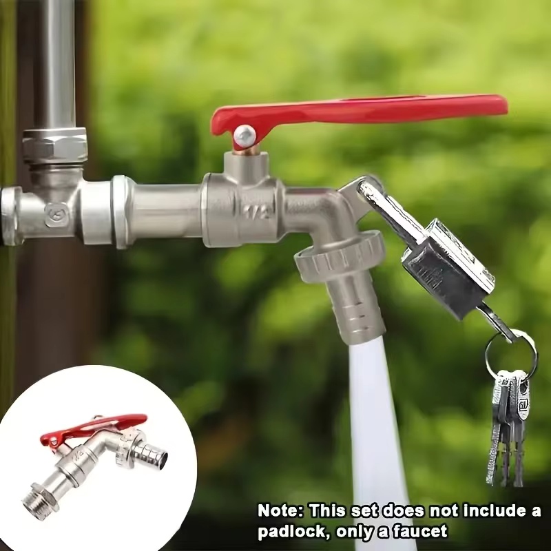 1 adet 1/2 inç çinko alaşımı m - Gardening Tools For Home incelemesi ve fiyatı