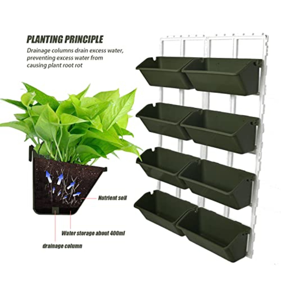 Dikey Bahçe Duvarı Asma Saksıs - Vertical Wall Planter incelemesi ve fiyatı