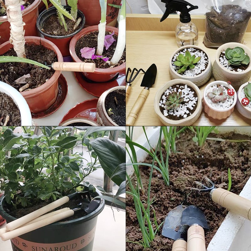 3 adet/1 takım Mini bahçe alet - Gardening Tools Hoe incelemesi ve fiyatı