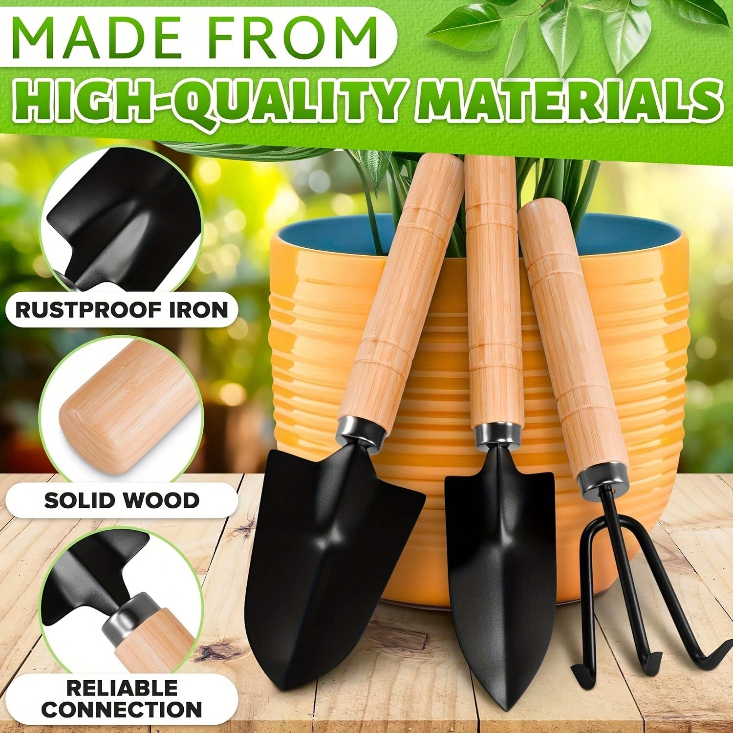 3 adet/1 takım Mini bahçe alet - Gardening Tools Hoe incelemesi ve fiyatı
