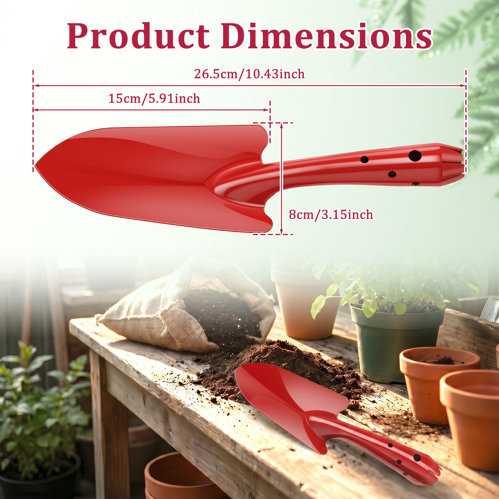 Bahçe Küreği Paslanmaz Metal B - Gardening Tools Hoe incelemesi ve fiyatı
