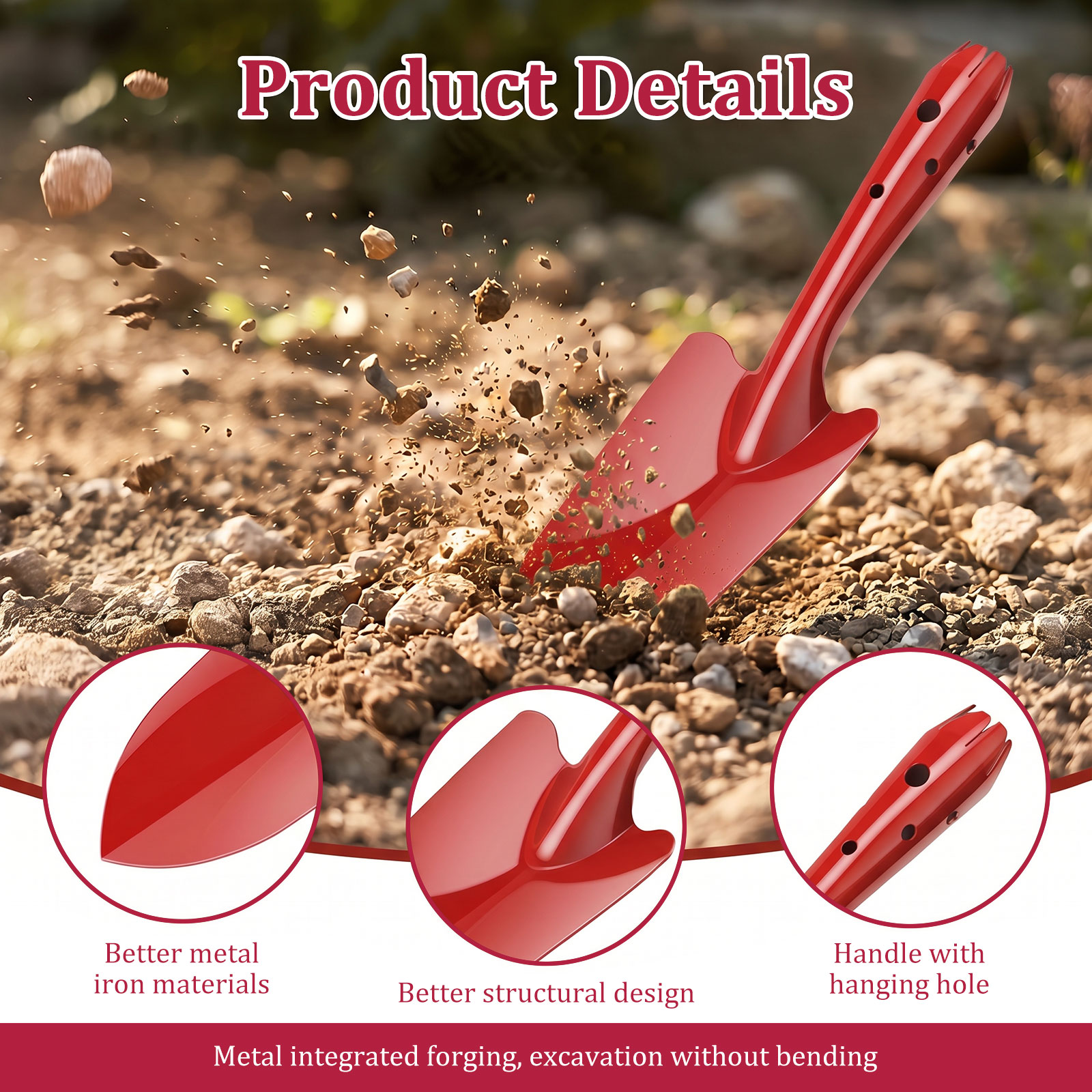 Bahçe Küreği Paslanmaz Metal B - Gardening Tools Hoe incelemesi ve fiyatı