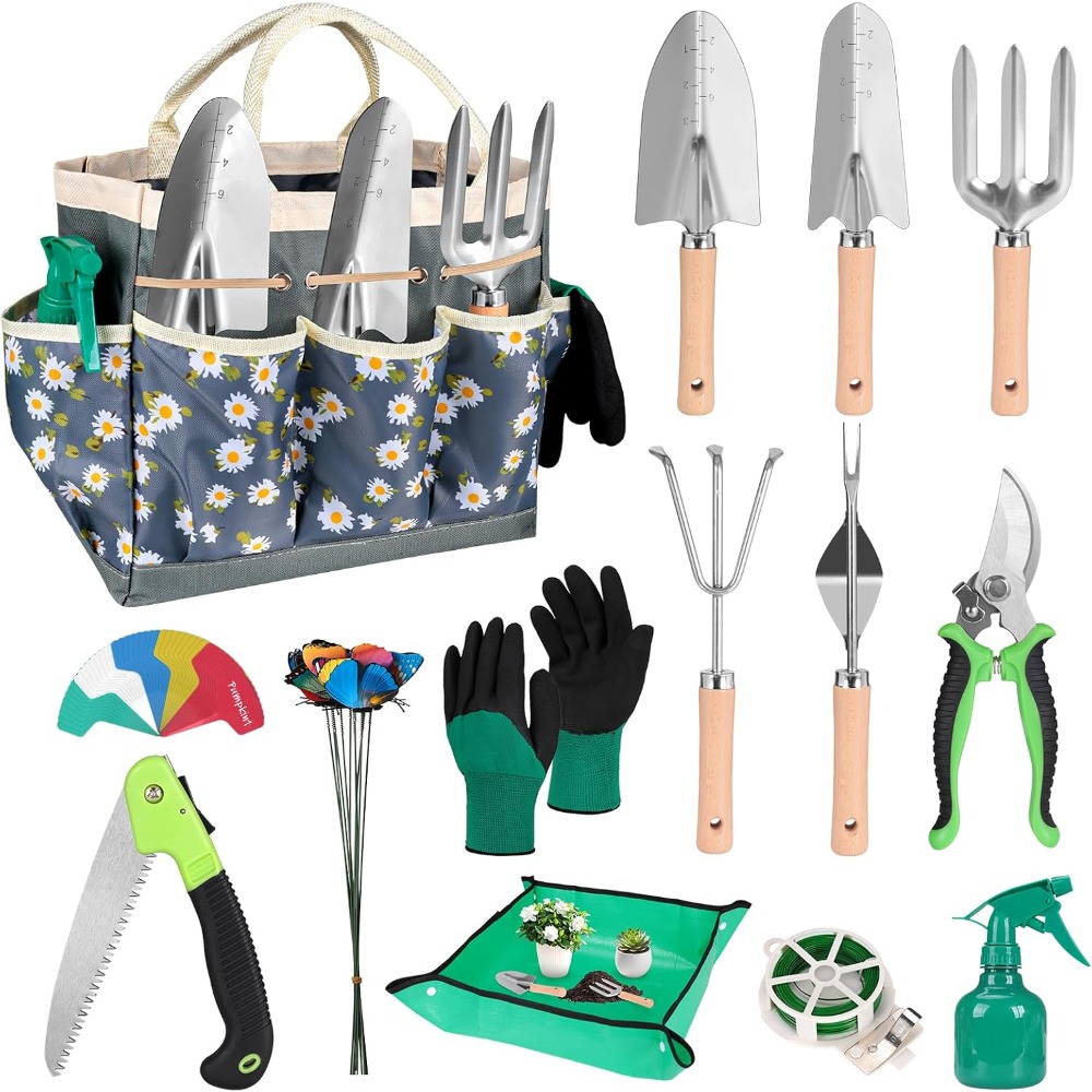 62 Parçalı Bahçe Alet Seti, Pa - Gardening Tools Set Gift incelemesi ve fiyatı