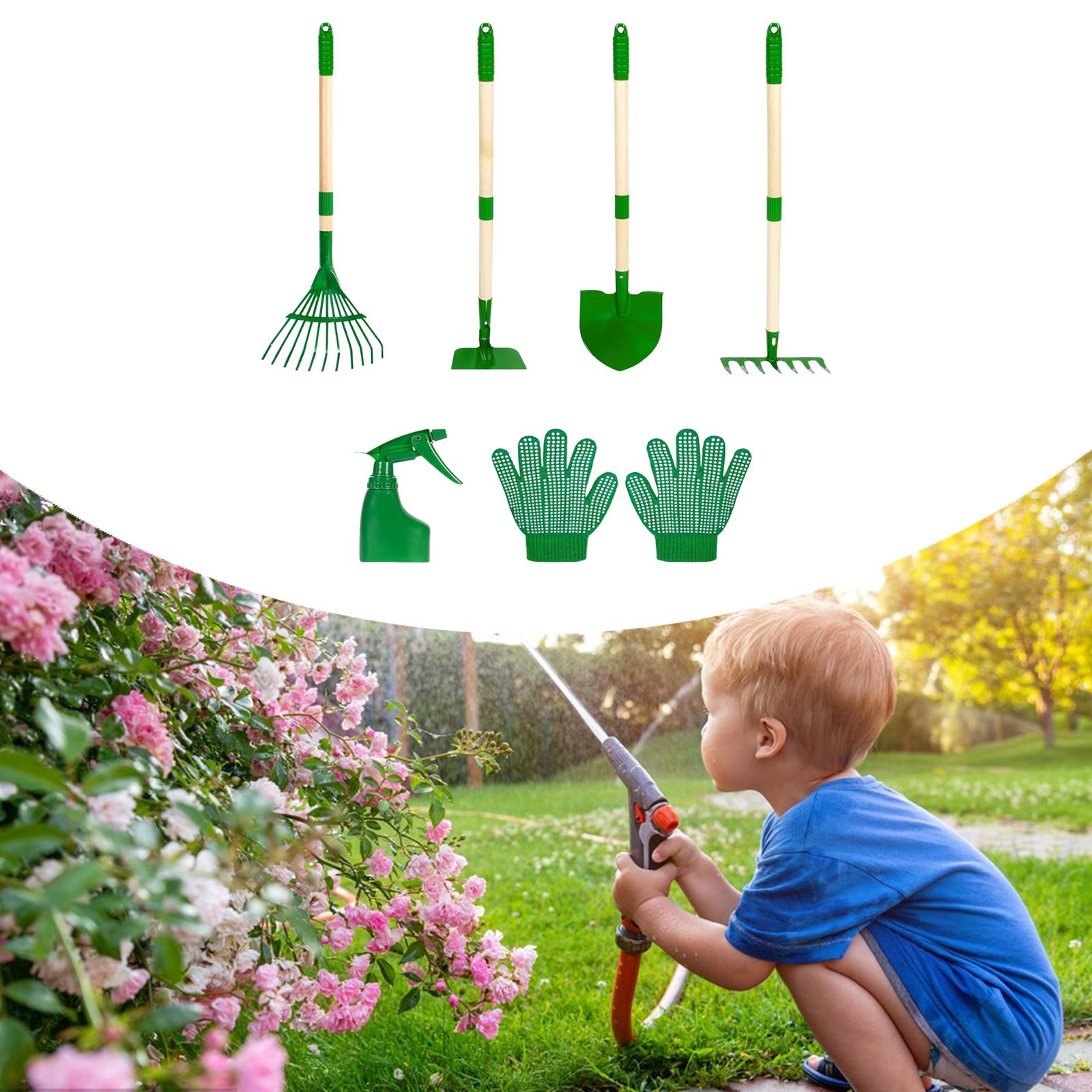 6x Çocuklar Bahçe alet takımı  - Gardening Tools Kids Set incelemesi ve fiyatı