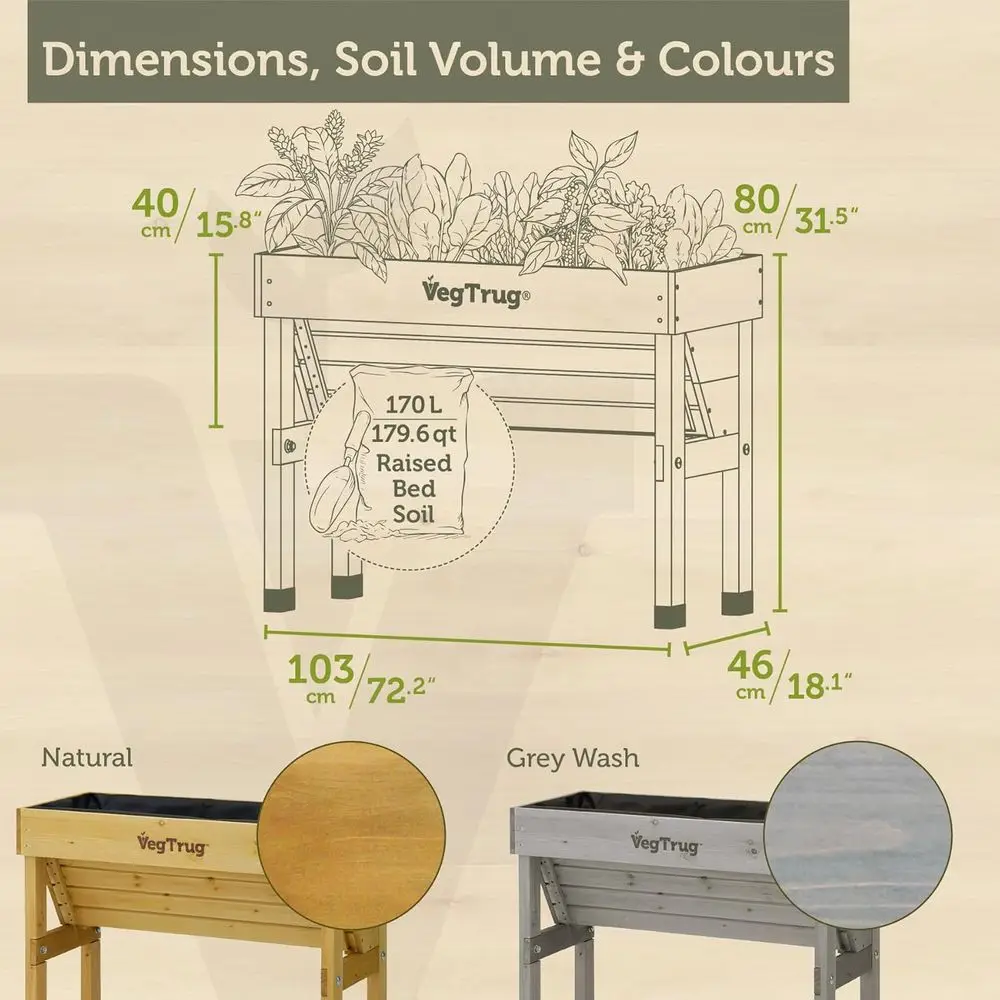 Doğal Küçük 1m Duvara Monte Ba - Vertical Wall Planter incelemesi ve fiyatı