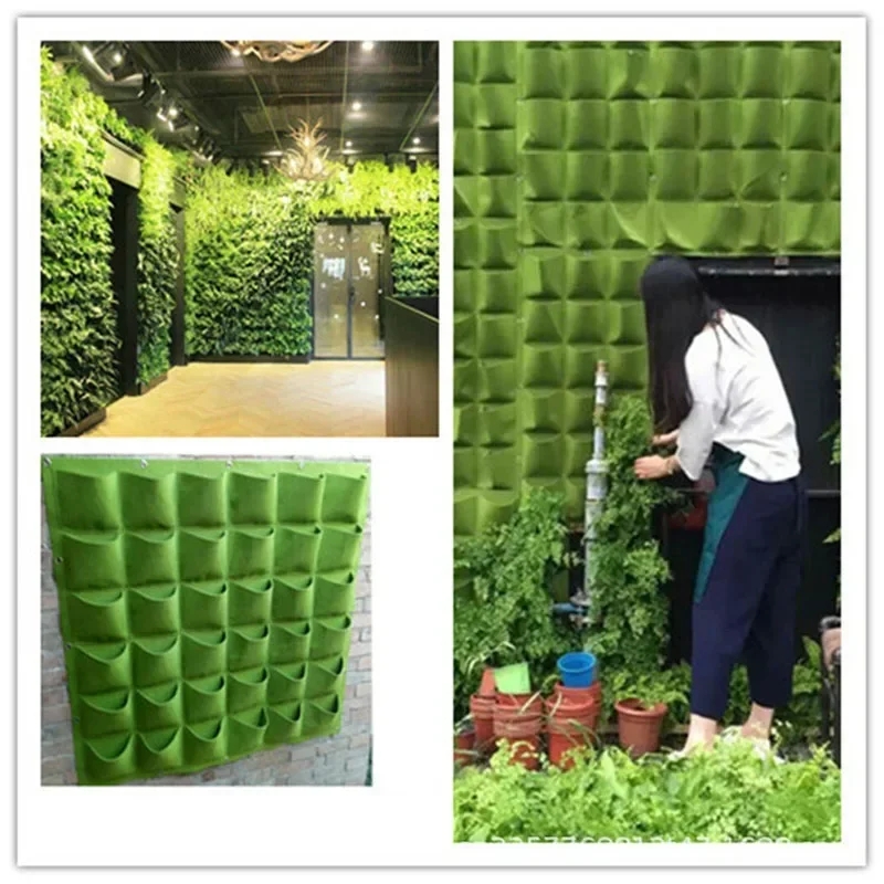 YENI Duvar Asılı Cepler Dikim  - Vertical Wall Planter incelemesi ve fiyatı